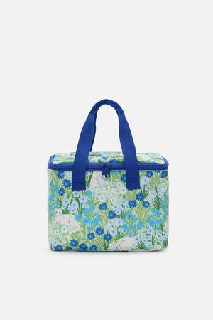 Princess Highway - Cat & Flora Lunch Bag - blue