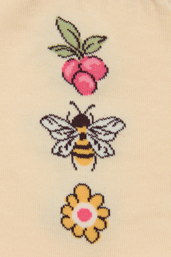 Princess Highway - Libby Bee Sock - cream