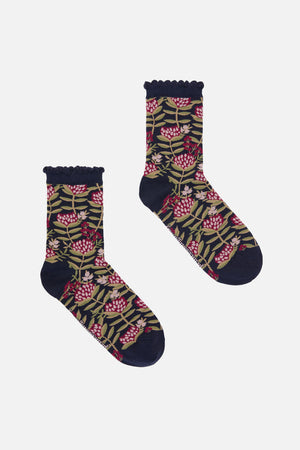 Princess Highway - Protea Sock - navy