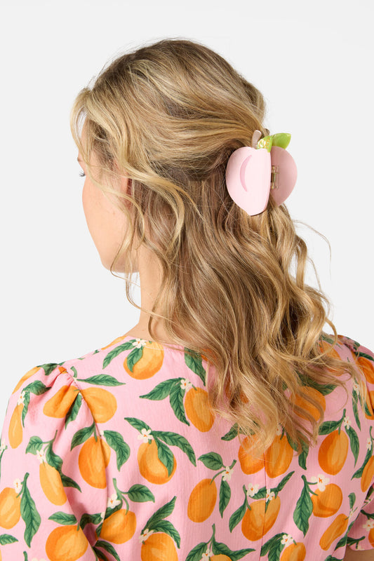 Princess Highway - Peach Fruit Claw Clip - peach