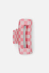 Princess Highway - Gingham Claw Clip - pink