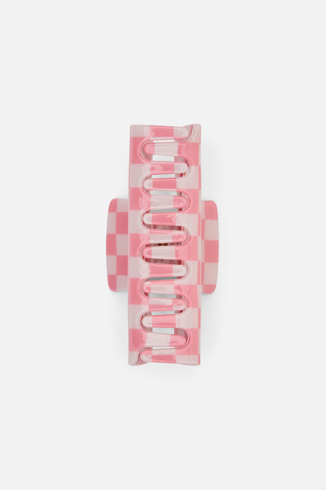 Princess Highway - Gingham Claw Clip - pink