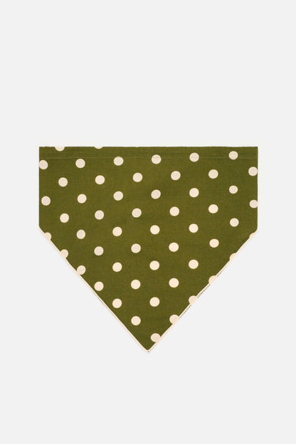 Princess Highway - Olive Spot Head Scarf - olive