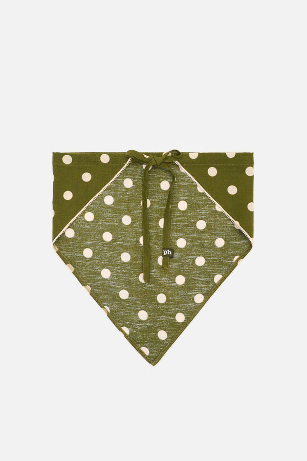 Princess Highway - Olive Spot Head Scarf - olive
