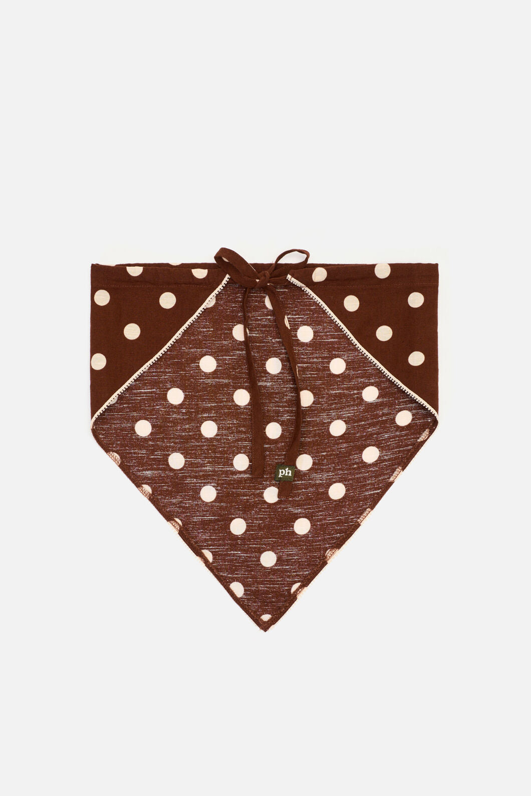 Princess Highway - Chocolate Spot Head Scarf - chocolate