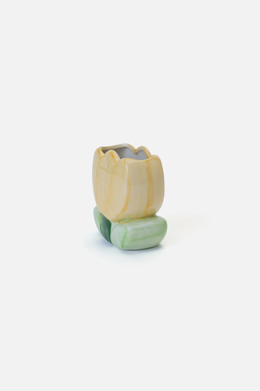Princess Highway - Cute Tulip Vase - yellow