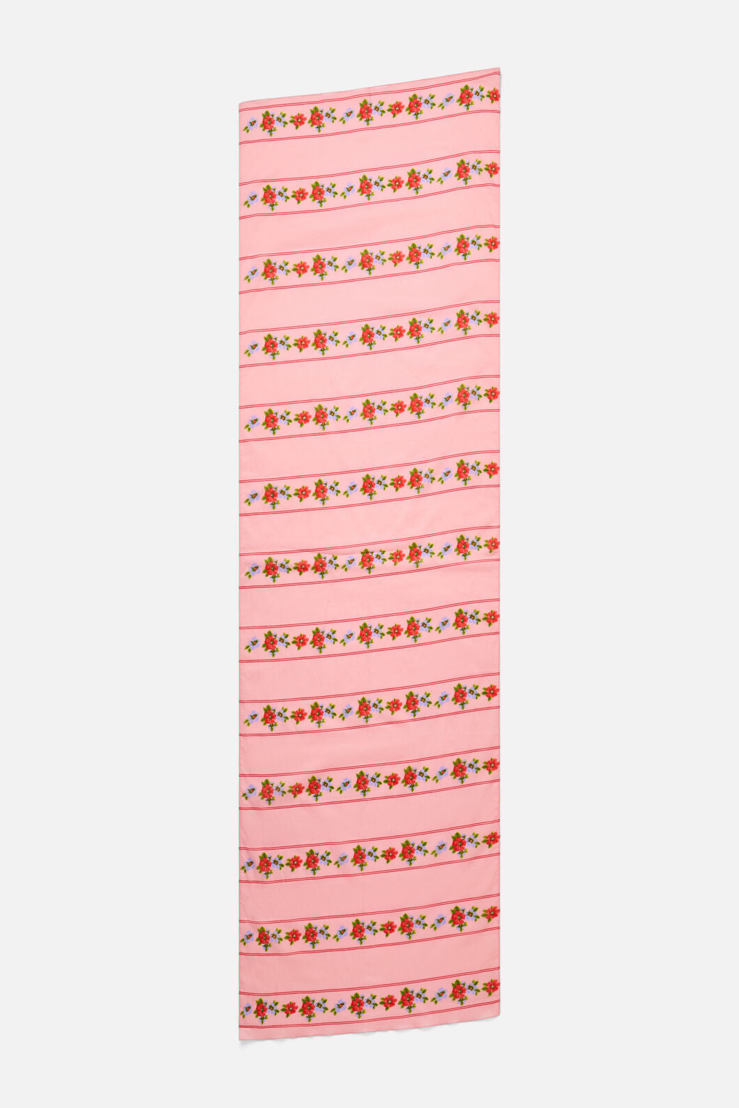 Princess Highway - Gingham Floral Soft Cotton Sca - pink