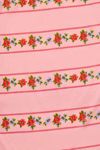 Princess Highway - Floral Soft Cotton Scarf - pink
