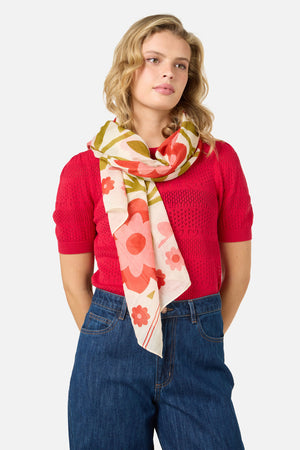 Princess Highway - Cleo Cotton Sarong - cream