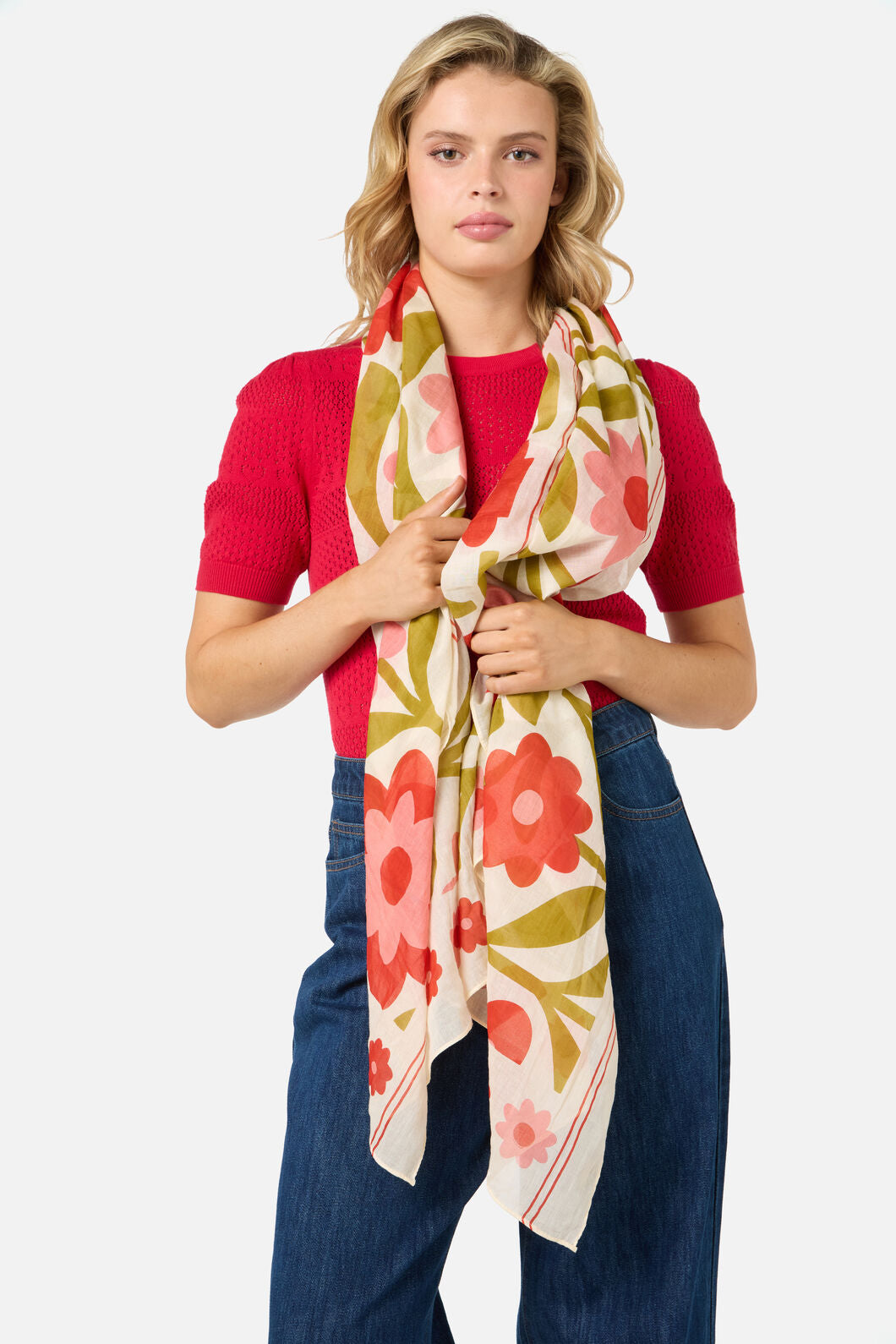 Princess Highway - Cleo Cotton Sarong - cream