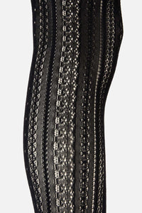 Princess Highway - Black Lacey Tight - black