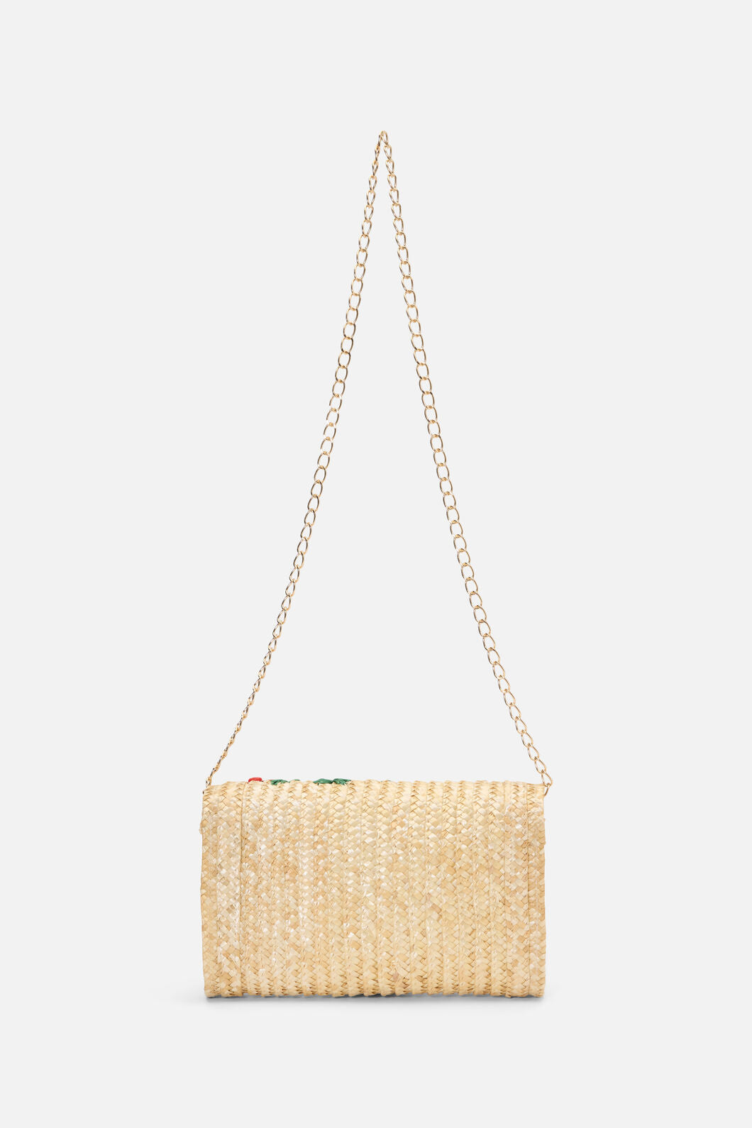 Princess Highway - Cherry Straw Bag - natural