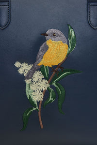 Princess Highway - Eastern Yellow Robin Tote - navy