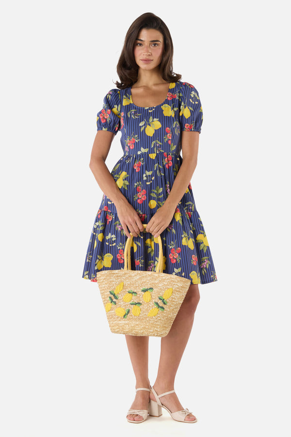 Princess Highway - Lemons Straw Bag - natural
