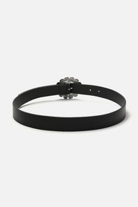 Princess Highway - Daisy Buckle & Trim Belt - black