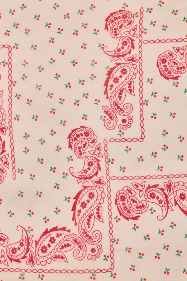Princess Highway - Cherry Bandana - red