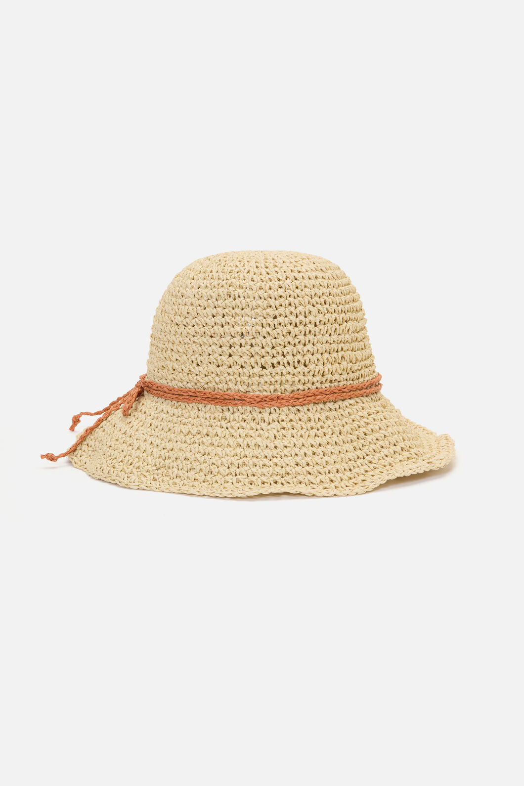 Princess Highway - Daisy Embroidered Straw Hat - natural