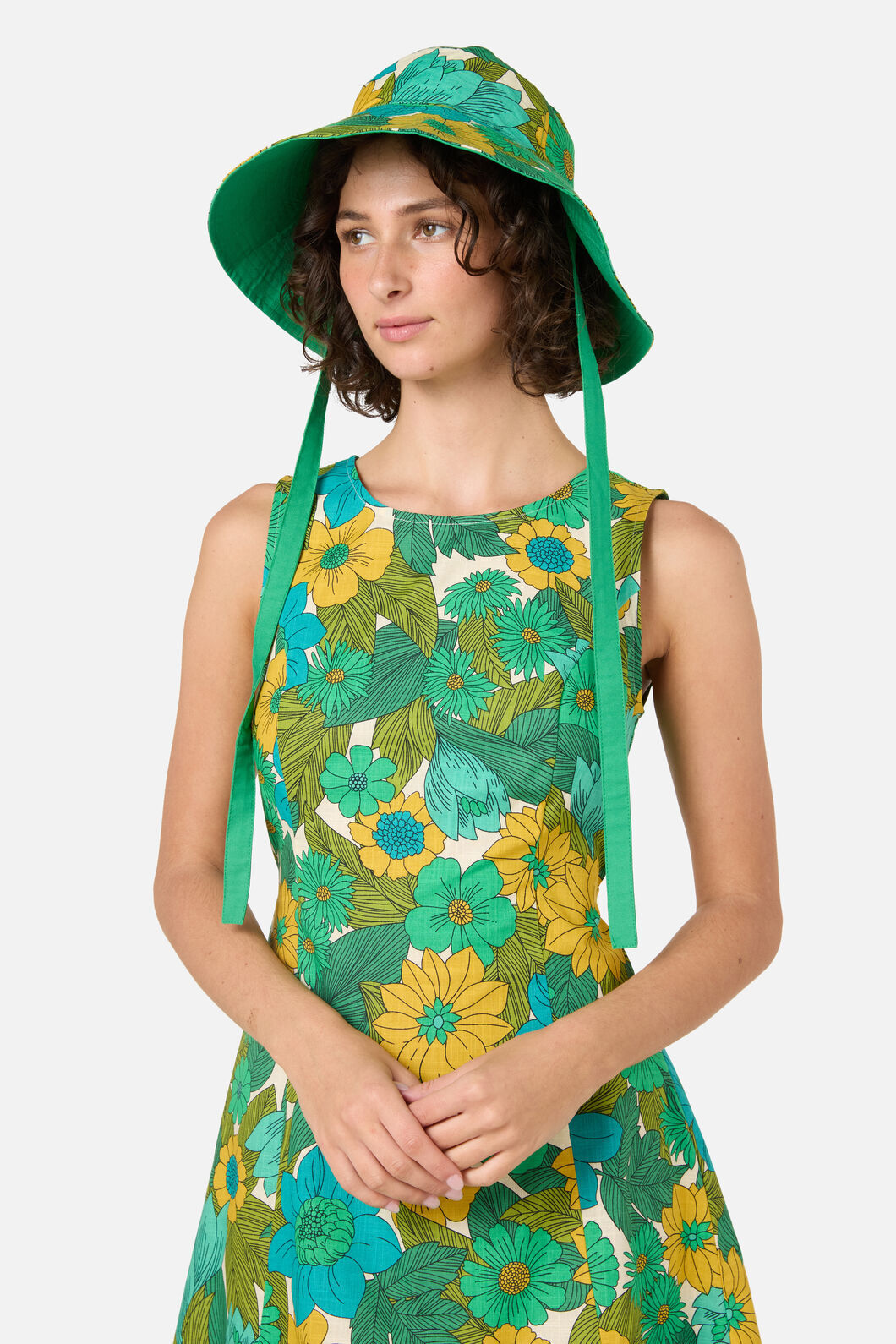 Princess Highway - Rita Reversible Hat - green