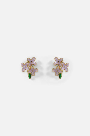 Princess Highway - Flower Bouquet Stud Earrings - multi