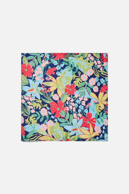 Princess Highway - Alexa Satin Scarf - blue