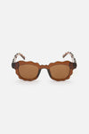 Princess Highway - Scallop Rim Sunglasses - chocolate