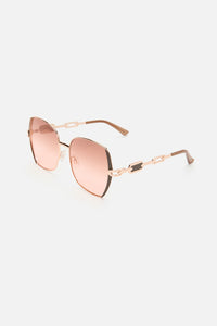 Princess Highway - 70s Chic Sunglasses - chocolate