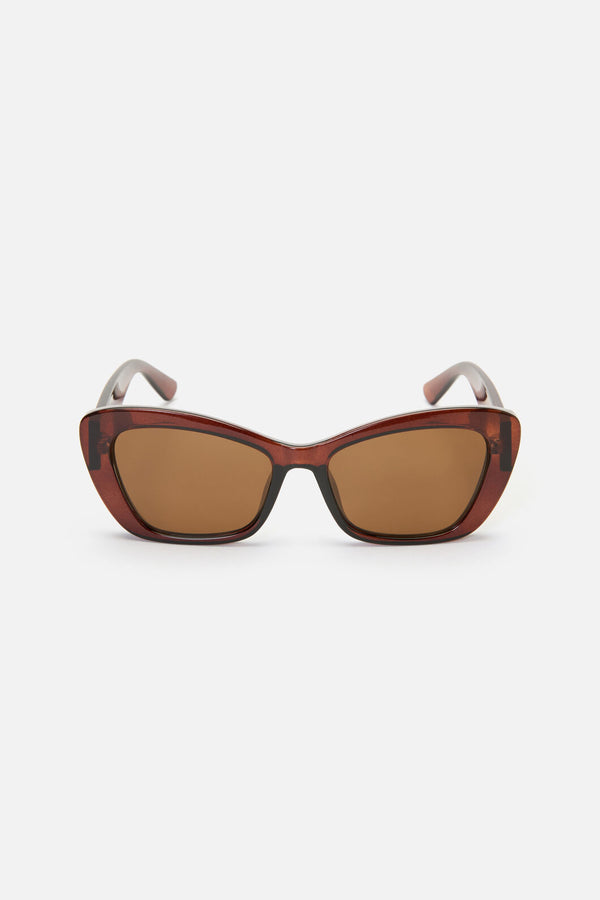 Princess Highway - Modern Cats Sunglasses - chocolate