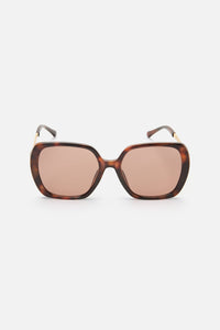 Princess Highway - Hearts Side Sunglasses - tort