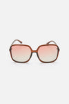 Princess Highway - Square 70s Sunglasses - plum