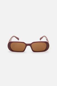 Princess Highway - Sixties Mod Sunglasses - burgundy