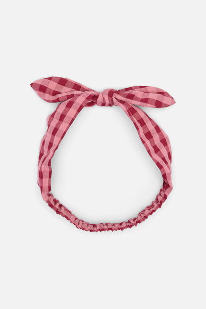 Princess Highway - Pink Margot Check Headband - pink