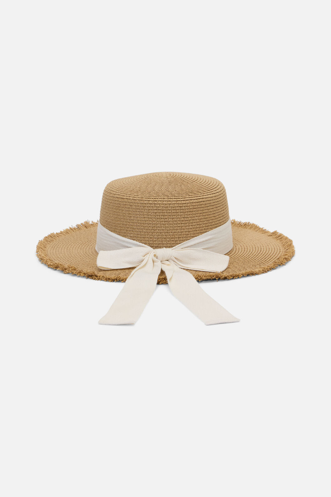 Princess Highway - Contrast Bow Sun Hat - natural