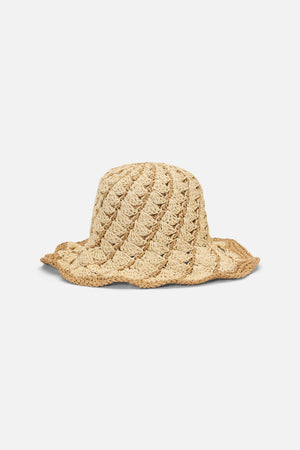 Princess Highway - Two Colour Summer Hat - tan