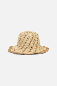 Princess Highway - Two Colour Summer Hat - tan