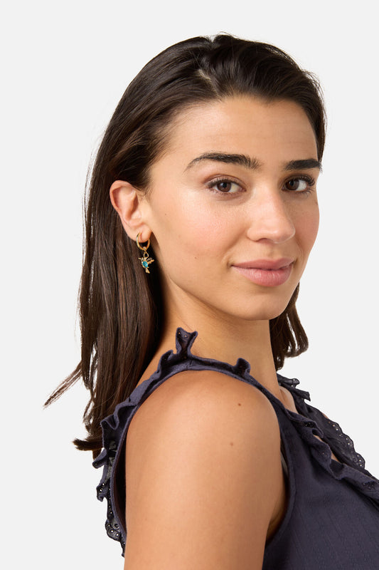 Princess Highway - Hummingbird Earrings - gold