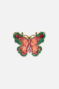 Princess Highway - Sparkle Butterfly Brooch - multi