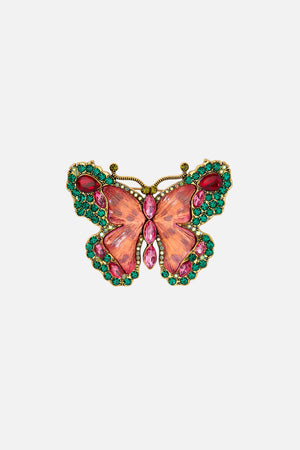 Princess Highway - Sparkle Butterfly Brooch - multi