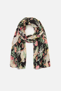 Princess Highway - Cockatoo Soft Scarf - black
