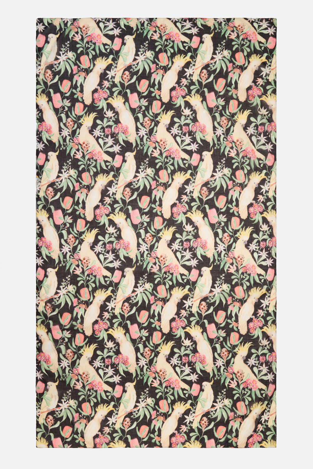 Princess Highway - Cockatoo Soft Scarf - black
