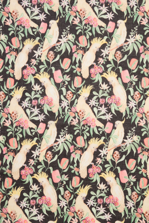 Princess Highway - Cockatoo Soft Scarf - black