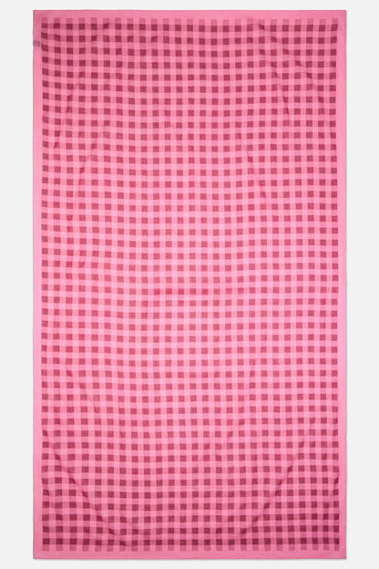 Princess Highway - Margot Check Cotton Sarong - pink