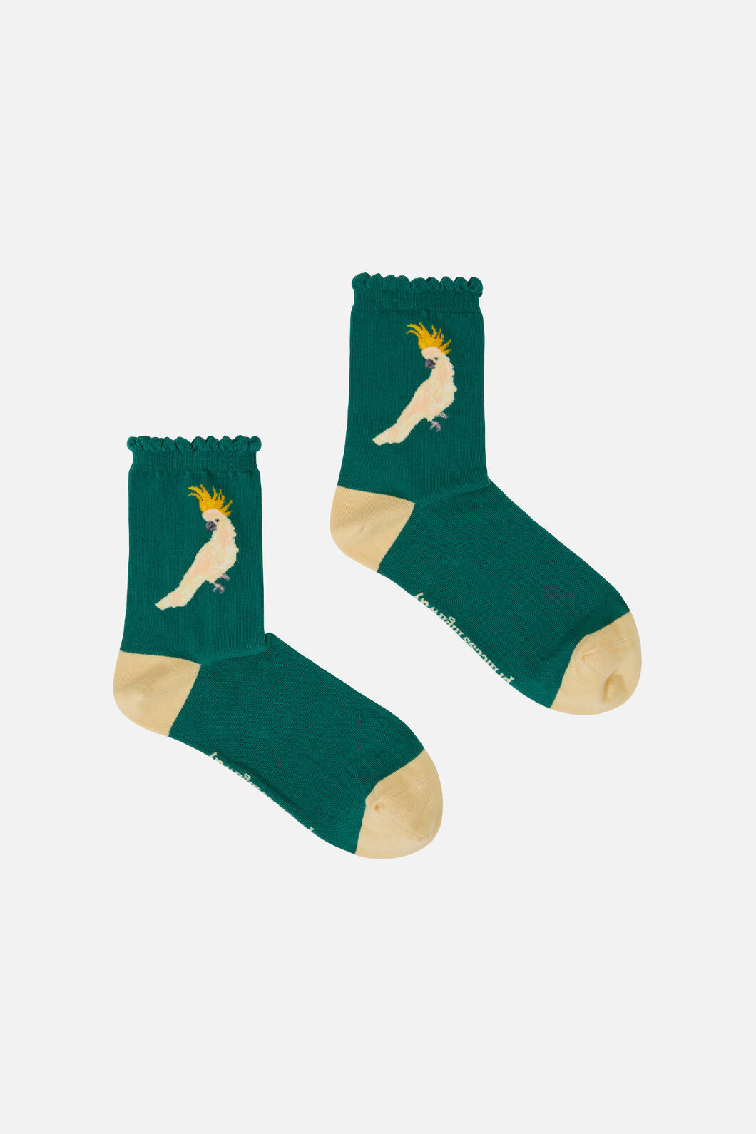 Princess Highway - Cockatoo Sock - teal