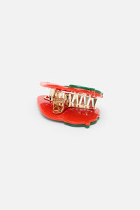 Princess Highway - Strawberry Claw Clip - red