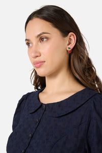 Princess Highway - Cherry Earrings - gold