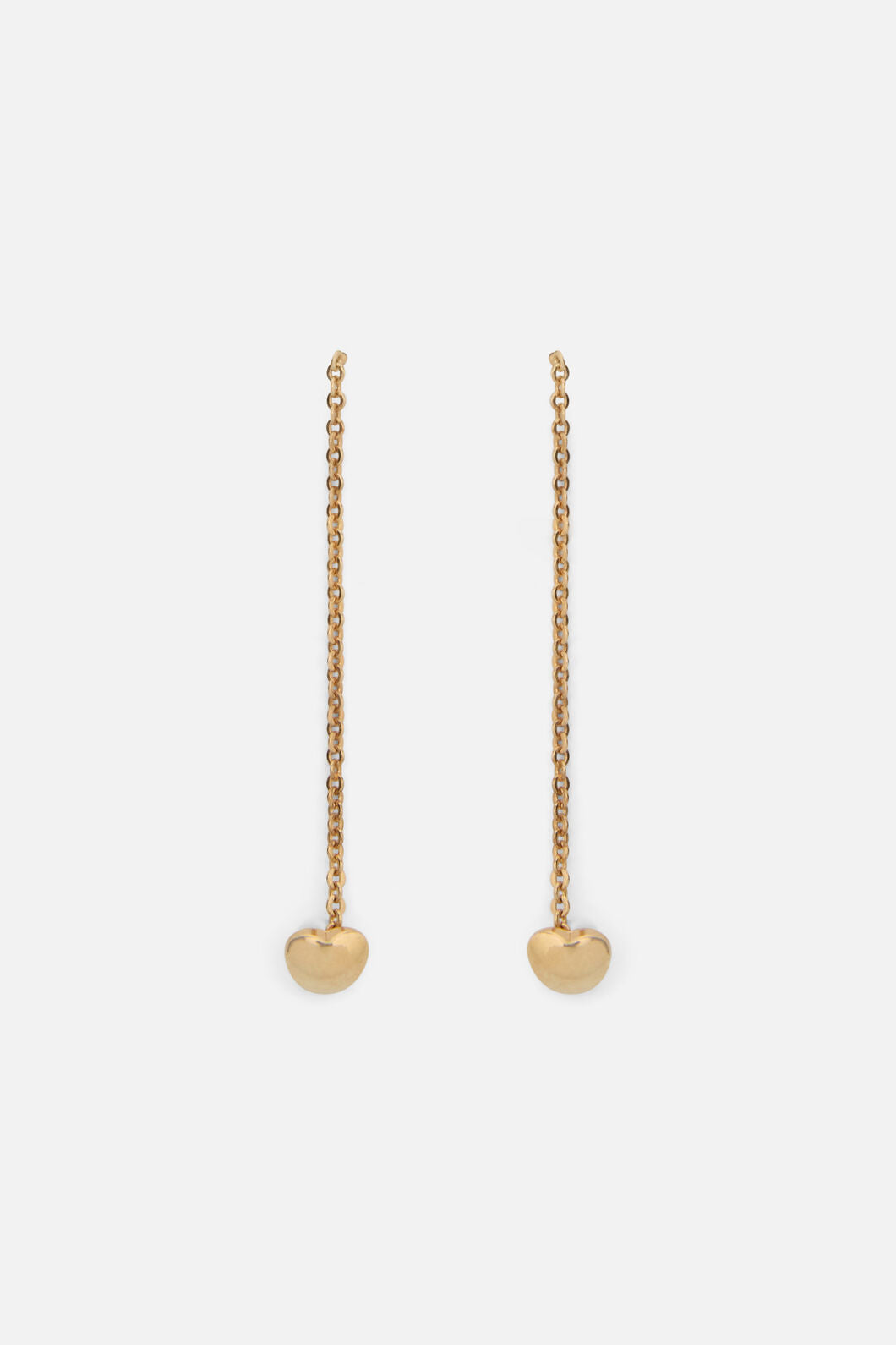 Princess Highway - Heart Drop Earrings - gold