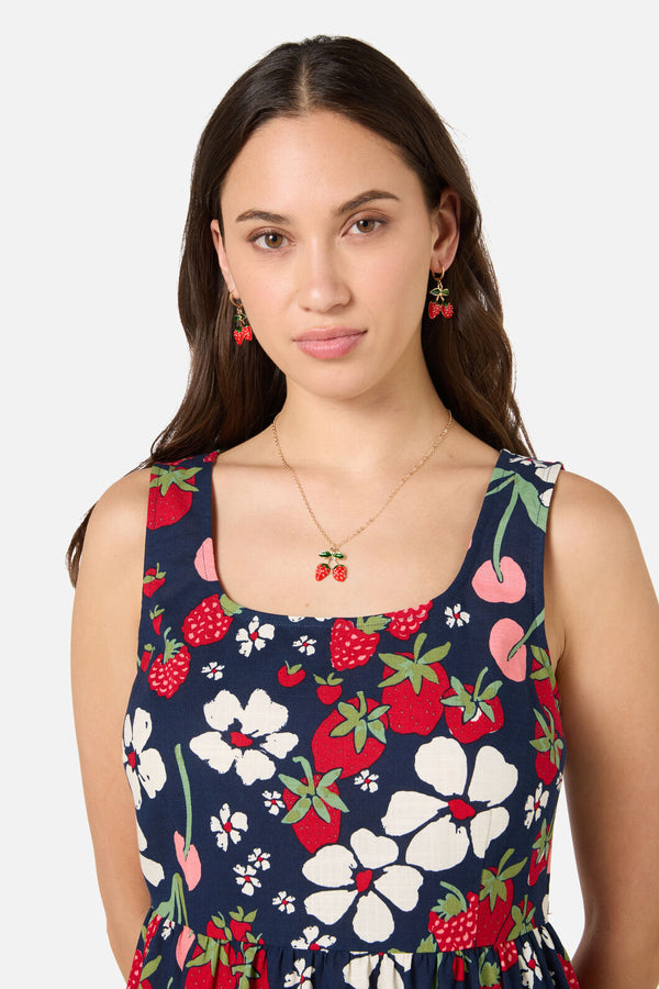 Princess Highway - Strawberry Sleeper Earrings - gold