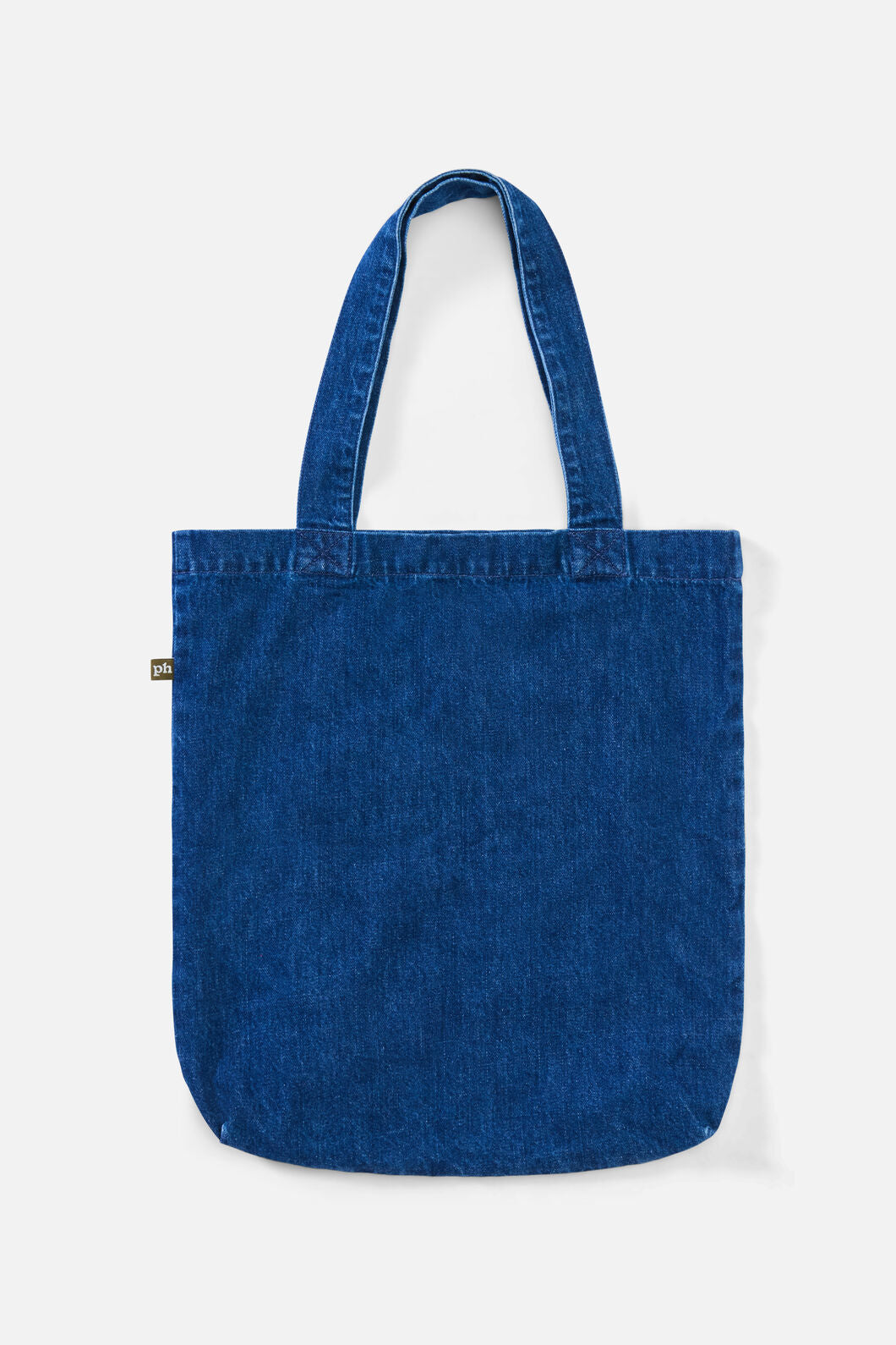 Princess Highway - Cherry Denim Tote - blue