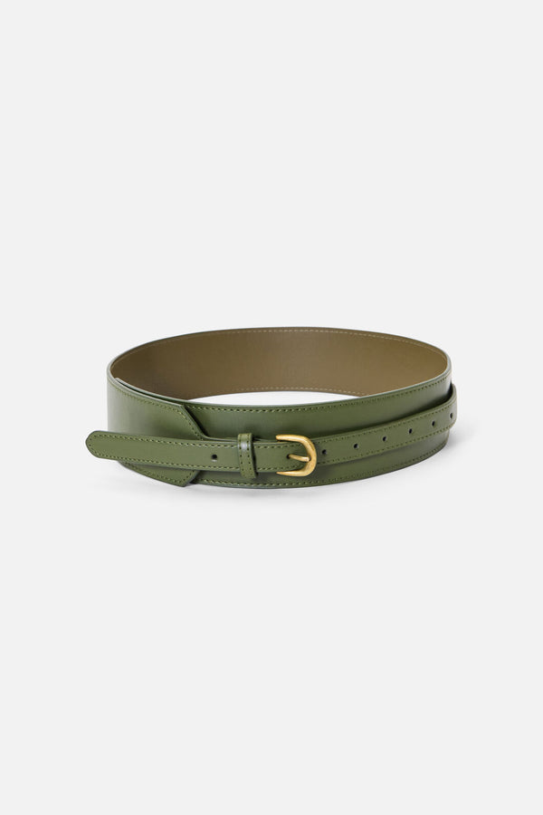 Princess Highway - Buckle Waist Belt - olive
