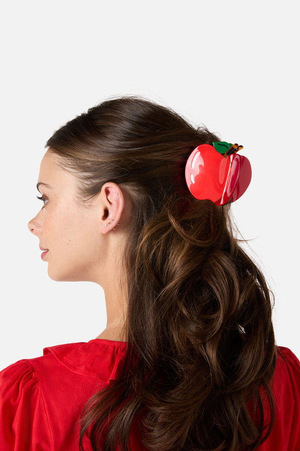 Princess Highway - Apple Claw Clip - red