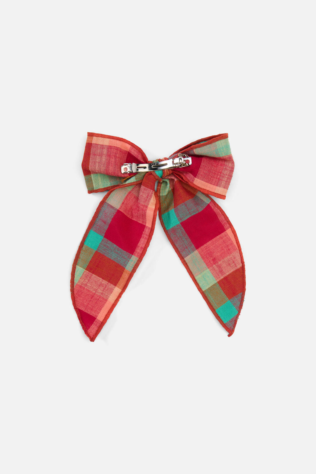 Princess Highway - Piper Check Barrette Bow - pink